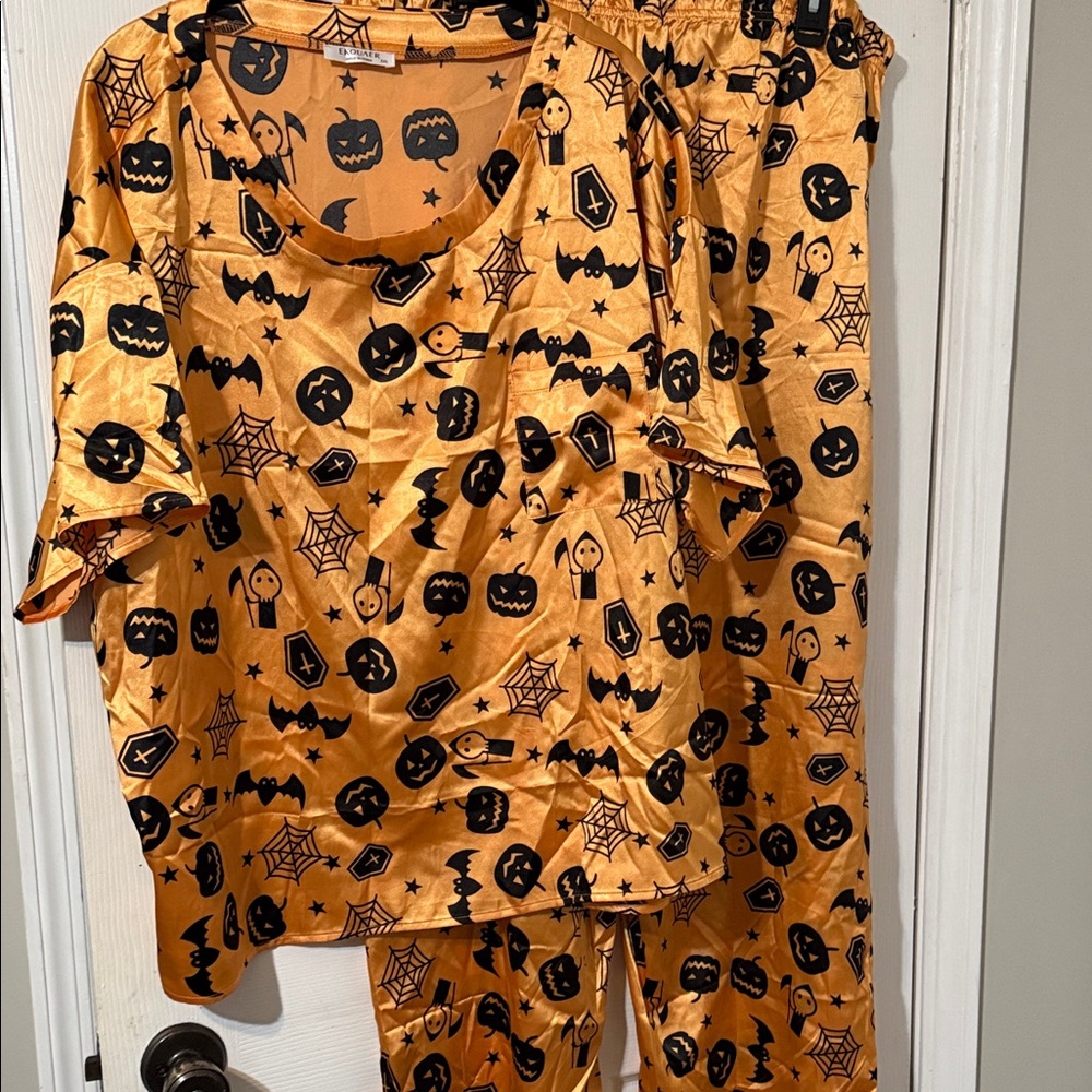 Halloween Themed Pajama Set
